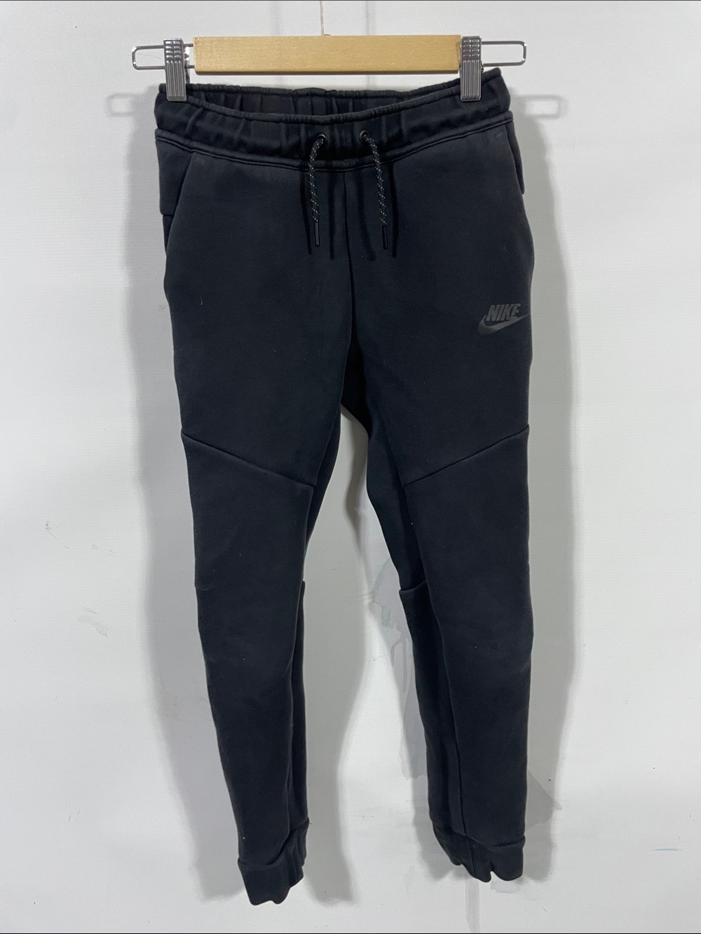 Nike tech fleece Kids Black Jogger Sweatpants with Drawstring